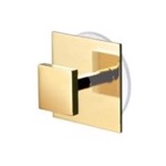 Windisch 85053-O Suction Pad Robe or Towel Hook in Gold Finish